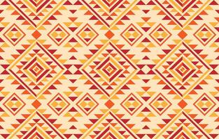 Native ethnic american pattern. Embroidery fabric abstract background concept. vector