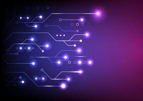 Circuit board background. featuring futuristic electronic technology network system motherboard concept. vector