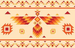 American native pattern. Indigenous ethnic background concept. Design for fabric, abstract, boho, carpet, ikat, tribal. vector