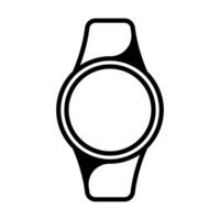 Smart watch icon. Smartwatch symbol collection. Clock icons. Wristband or Wristwatch. Smart watch icon in flat style. Smartwatch design symbol for apps and websites vector