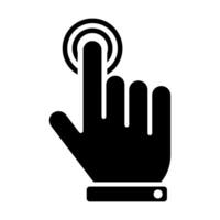 Computer mouse pointer cursor icon. Clicking the cursor vector