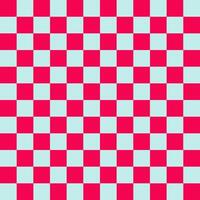 Vibrant checkered pattern background featuring alternating squares of red and light blue color, adding a playful touch vector