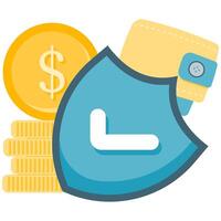 Risk management, project management and business illustrations vector