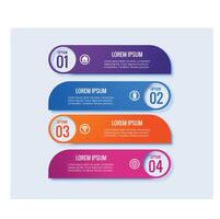 A new Presentation business infographic template vector