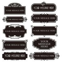 Quotes frames. Quote remark, mention quotations frame and callout text template. Talk remark quotation frames, citation memo or dialog box bubble vector
