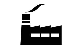 Factory Icon Illustration Design vector