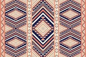 Native Aztec ethnic pattern background vector