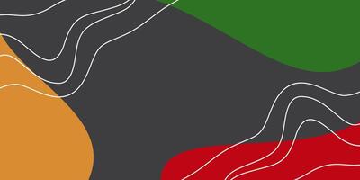 Abstract background Juneteenth, freedom day, annual holiday. Template design with copyspace area vector
