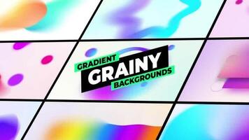 gradiente granulado fundos motion_graphic