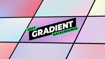 Soft Gradient Backgrounds motion_graphic