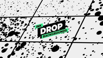 Ink Drop Backgrounds motion_graphic