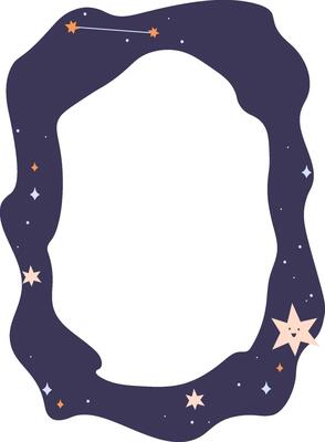 Starry Cosmic Frame