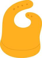 Simple Baby Bib Illustration vector