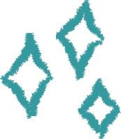 Abstract Sparkle Shapes vector
