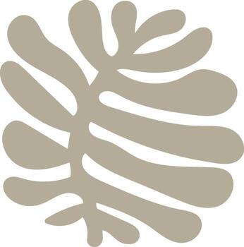 Abstract Leafy Pattern vector