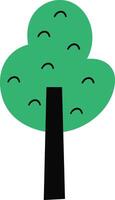 Simple Geometric Tree vector