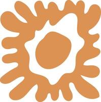 Abstract Flower Shape Element vector