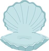 Open Clam Shell Element vector