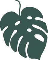 Tropical Leaf Simple Shape vector