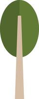 Geometric Abstract Tree Element vector