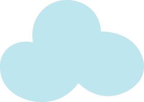 Soft Cloud Shape Element vector