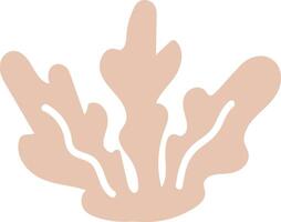 Abstract Coral Shape vector