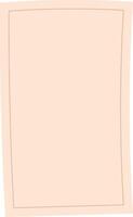 Blank Rectangular Frame vector