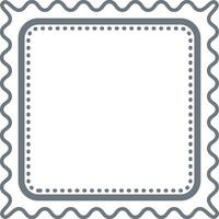 Simple Square Frame Border vector