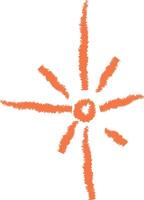 Sunburst Rays Abstract vector