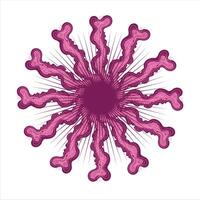 Abstract colorful shape. creative design element. vector