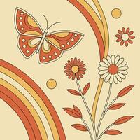 create a seamless pattern featuring delicate hand drawn leaves vector
