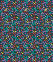 a colorful pattern with dots and circles vector