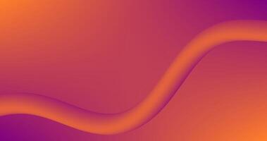 Dark Orange Purple Gradient Abstract background with Dark Orange Purple Fluid Gradient Flow line vector