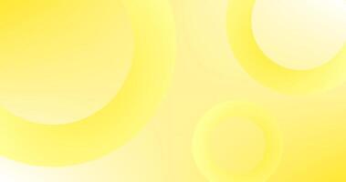 Yellow Gradient Abstract background with Gradient circles Illustration vector