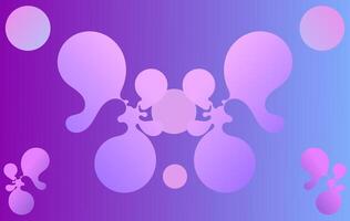 Ethereal Fluid Shapes on a Gradient Canvas vector
