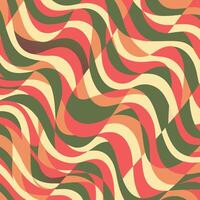 Abstract wavy pattern background vector