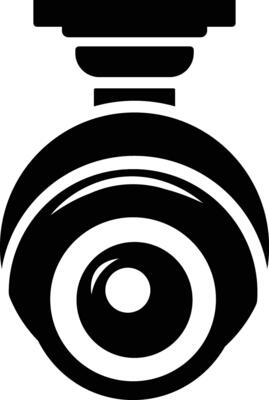 Simple illustration of a Security Camera