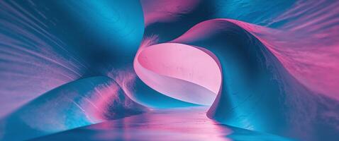 Abstract design background blue pink colors. photo