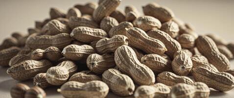 Peanuts are a good source of protein photo