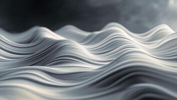 Abstract ripples of light and shadow create a flowing fluid texture photo