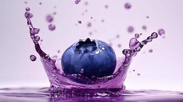Blueberry splash wallpaper hd wallpaper photo
