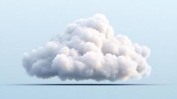 Clouds on a blue sky background photo