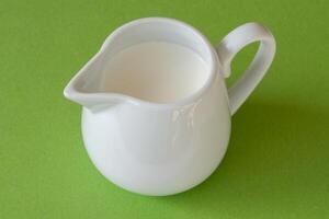 Half and Half Cream in a Creamer Pitcher photo