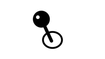 analog game controller icon animation video