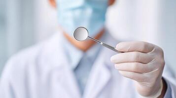 A doctor holding a stethoscope photo