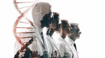 Dna double helix photo
