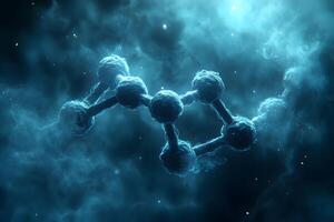 Molecular Structure in Space - Scientific Visualization for Educational and Research Use photo