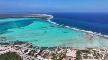 Famous Sorobon Beach at Kralendijk Bonaire Netherlands Antilles.. Beautiful Scenery. video