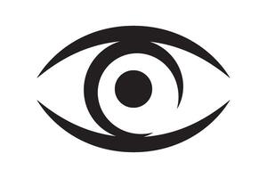 Eye icon, hyman eyeball icon symbol. vector