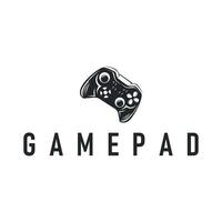 game console logo design game tool pro player symbol modern game stick gamepad illustration brand product or team template vector